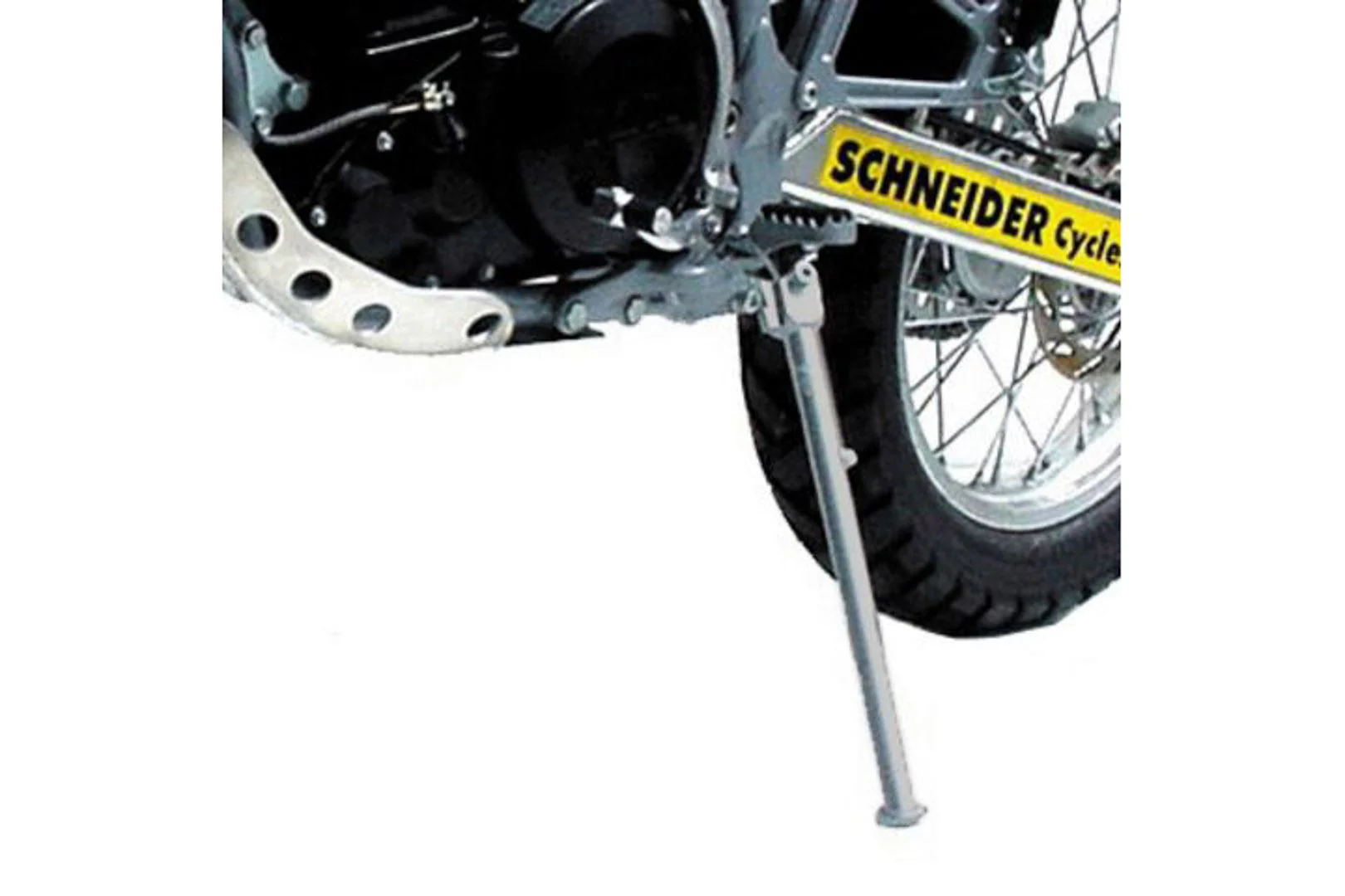 Side Stand Wheel Size front 21"/back 18" Grey