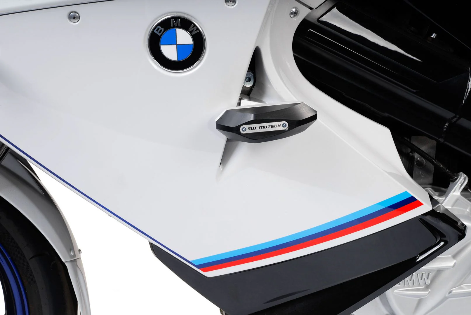 Slider set for frame Black BMW F 800 ST (06-12) - Image 2