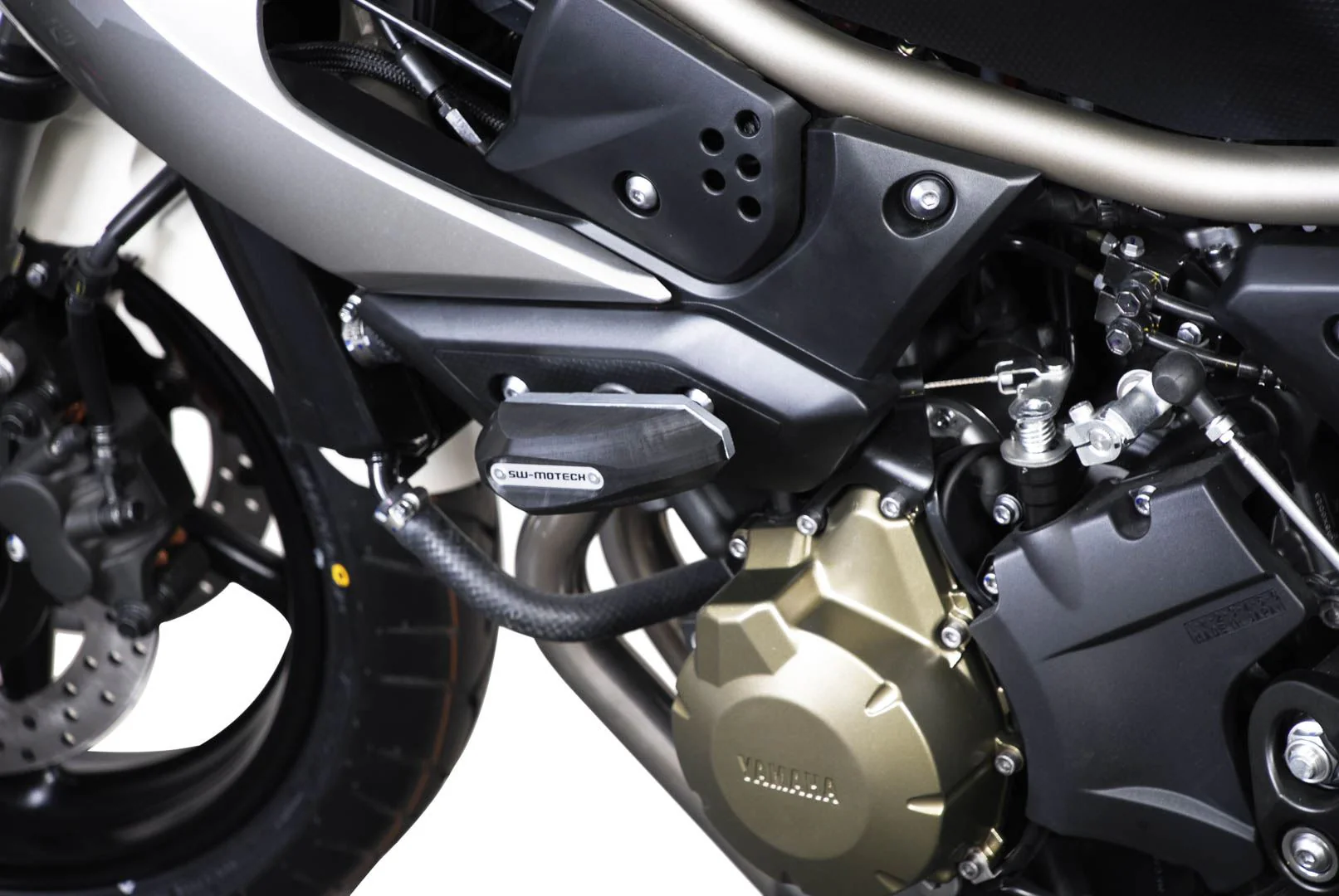 Slider set for frame Black Yamaha XJ6 (08-12) / XJ6 Diversion (08-) - Image 4