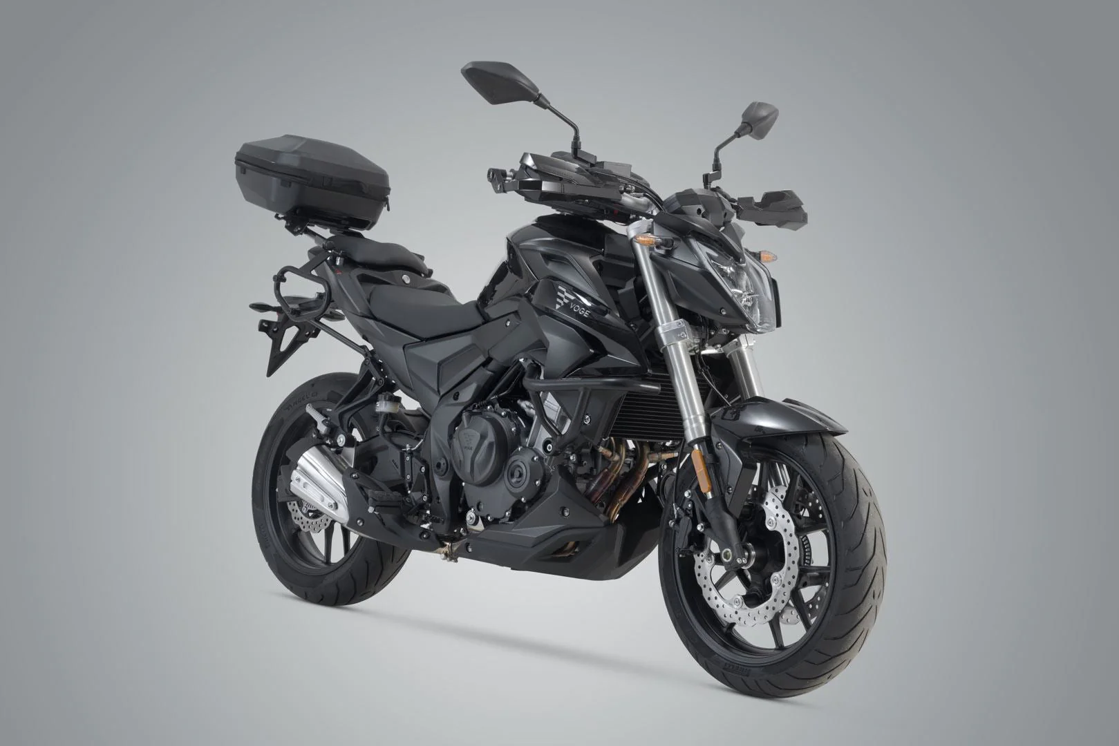 Sport handguard kit Black. For 22-mm handlebars. 1-point attachment. - Image 6