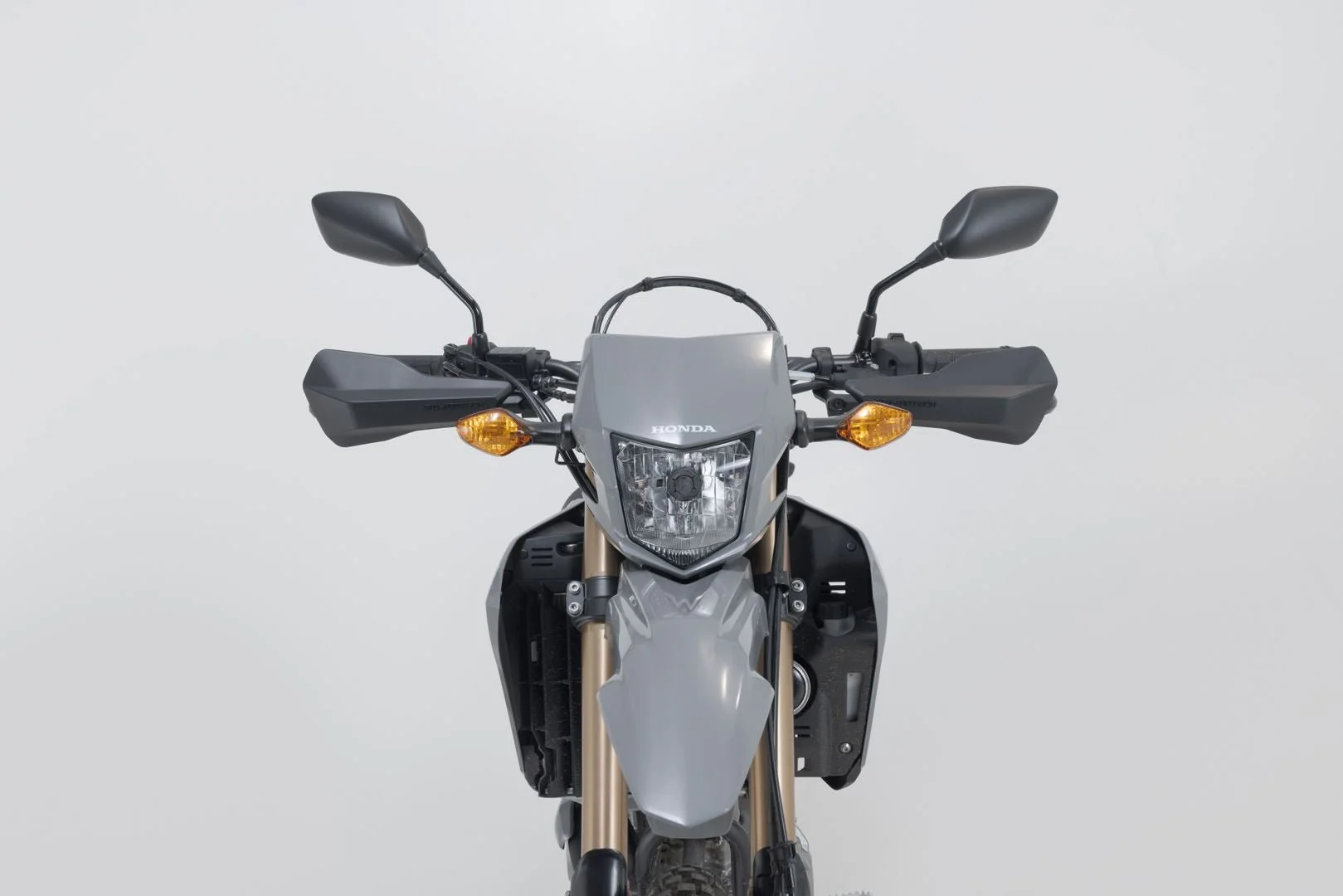 Sport handguard kit Black. Honda CRF300L Triumph Scrambler 400X. - Image 2