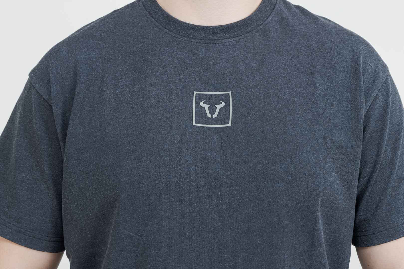 T-Shirt Unisex  Riders Line Dark Grey. Optic Wash. Unisex. Size 3XL. - Image 4