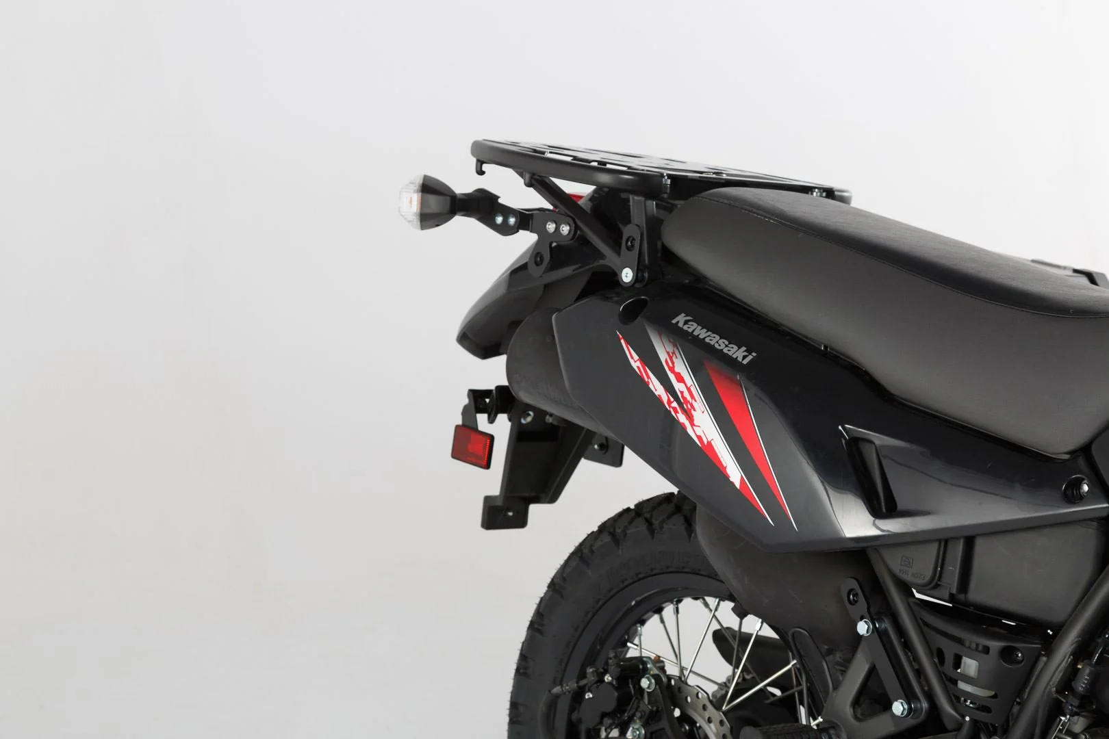 TRAX ADV Aluminium Case System 45/37 litre Kawasaki KLR 650 (08-) Silver - Image 4