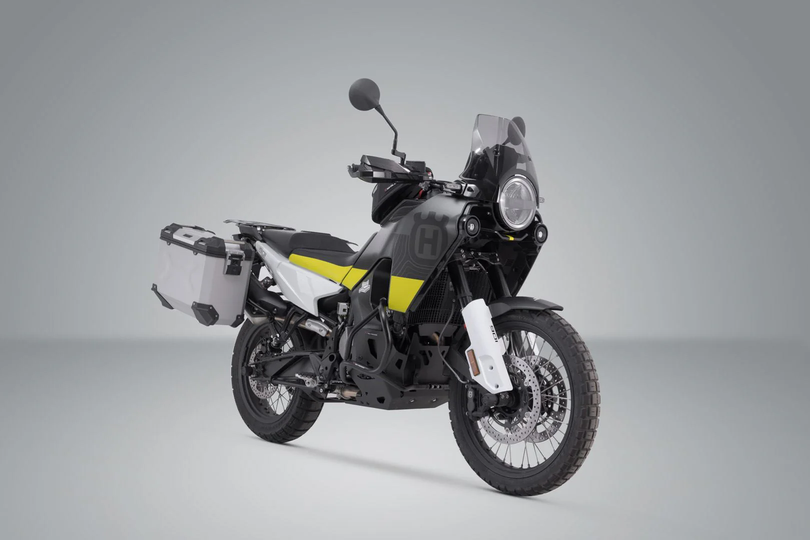 TRAX ADV Aluminium Case System 45/37Litre Husqvarna 901 Norden (21-) Silver - Image 2