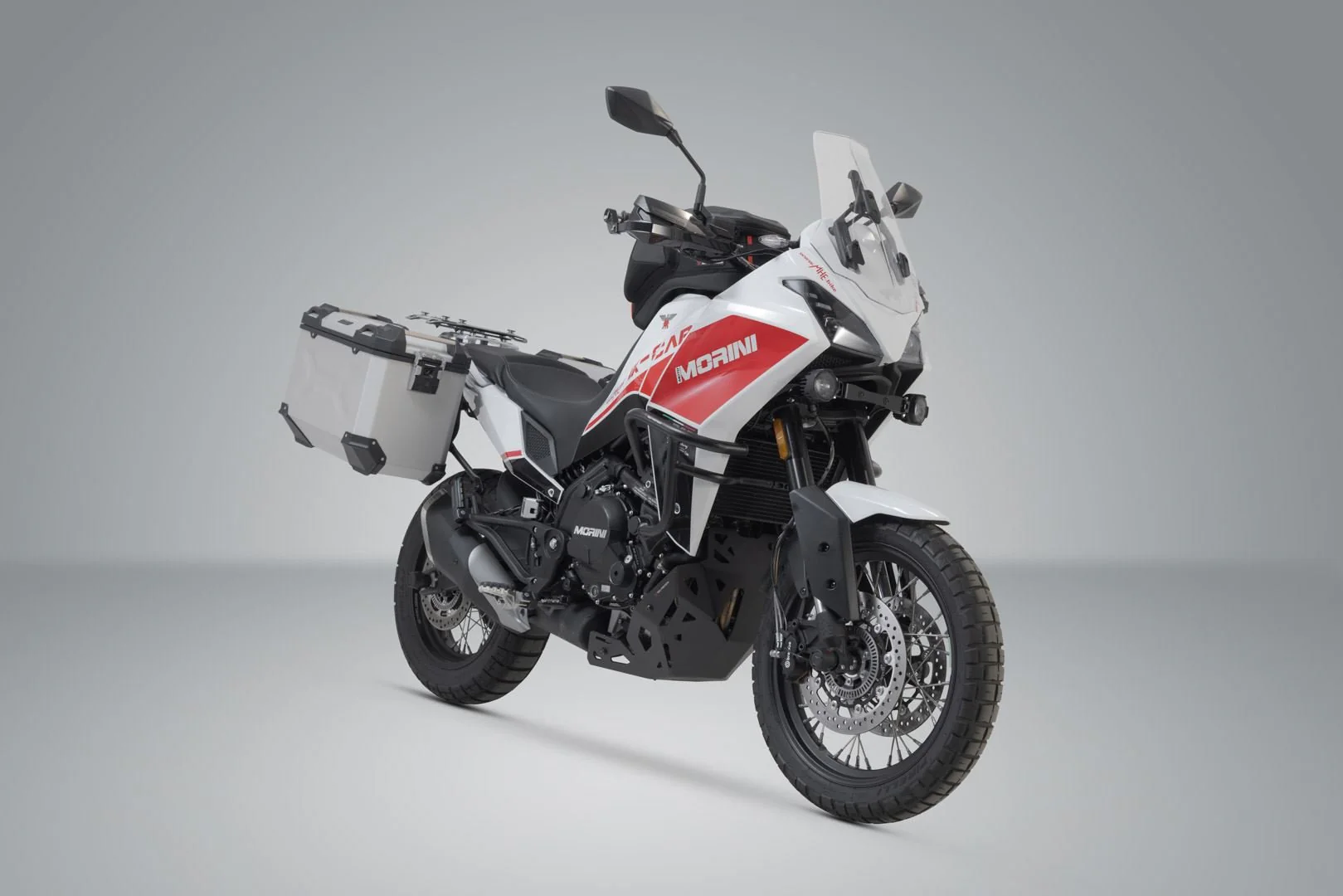 TRAX ADV aluminium case system Moto Morini X-Cape 650 (21-) 45/45 litre Silver - Image 2