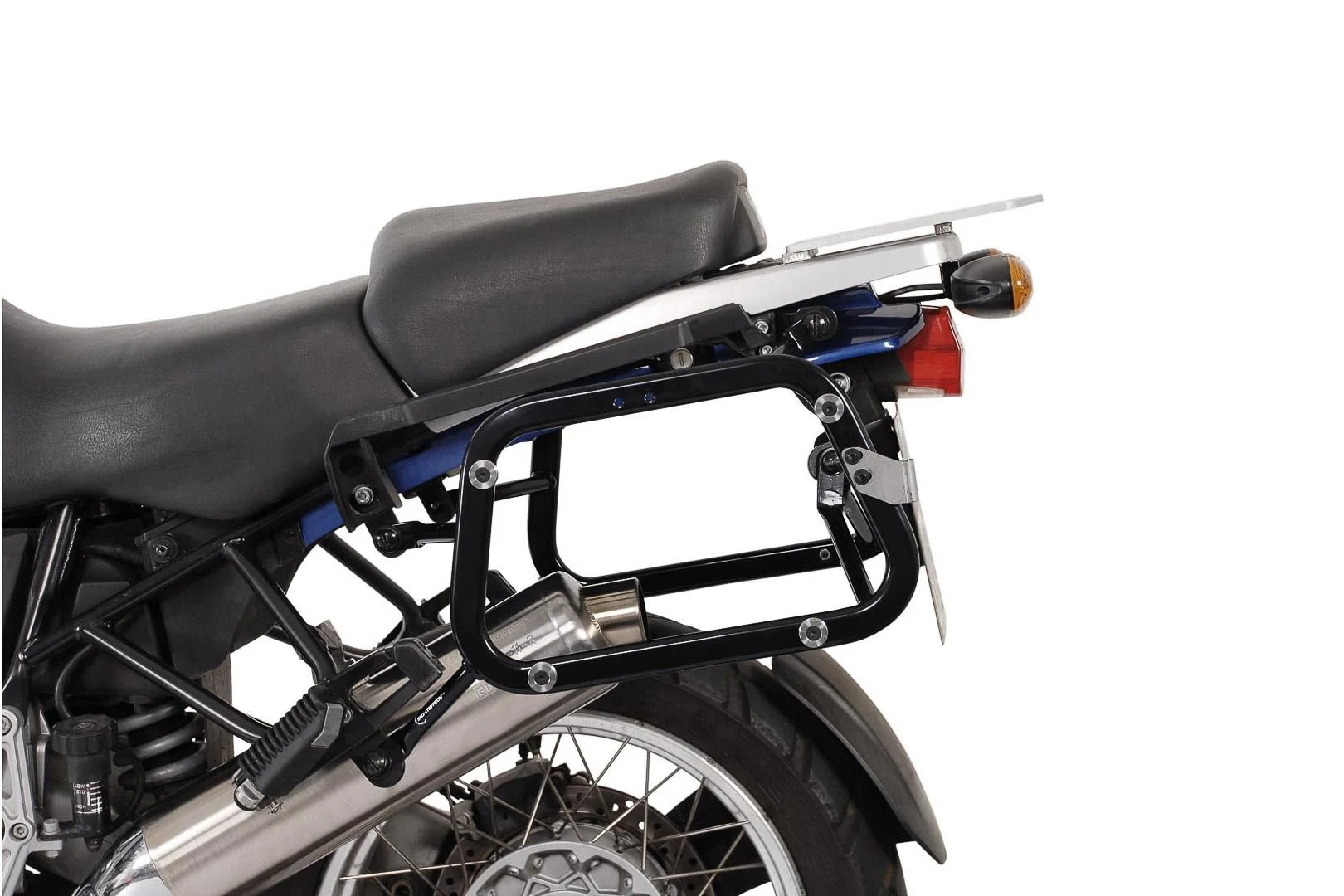 TRAX ADV Aluminium Case System 37/45 litre BMW R 1100 / 1150 GS Black - Image 2