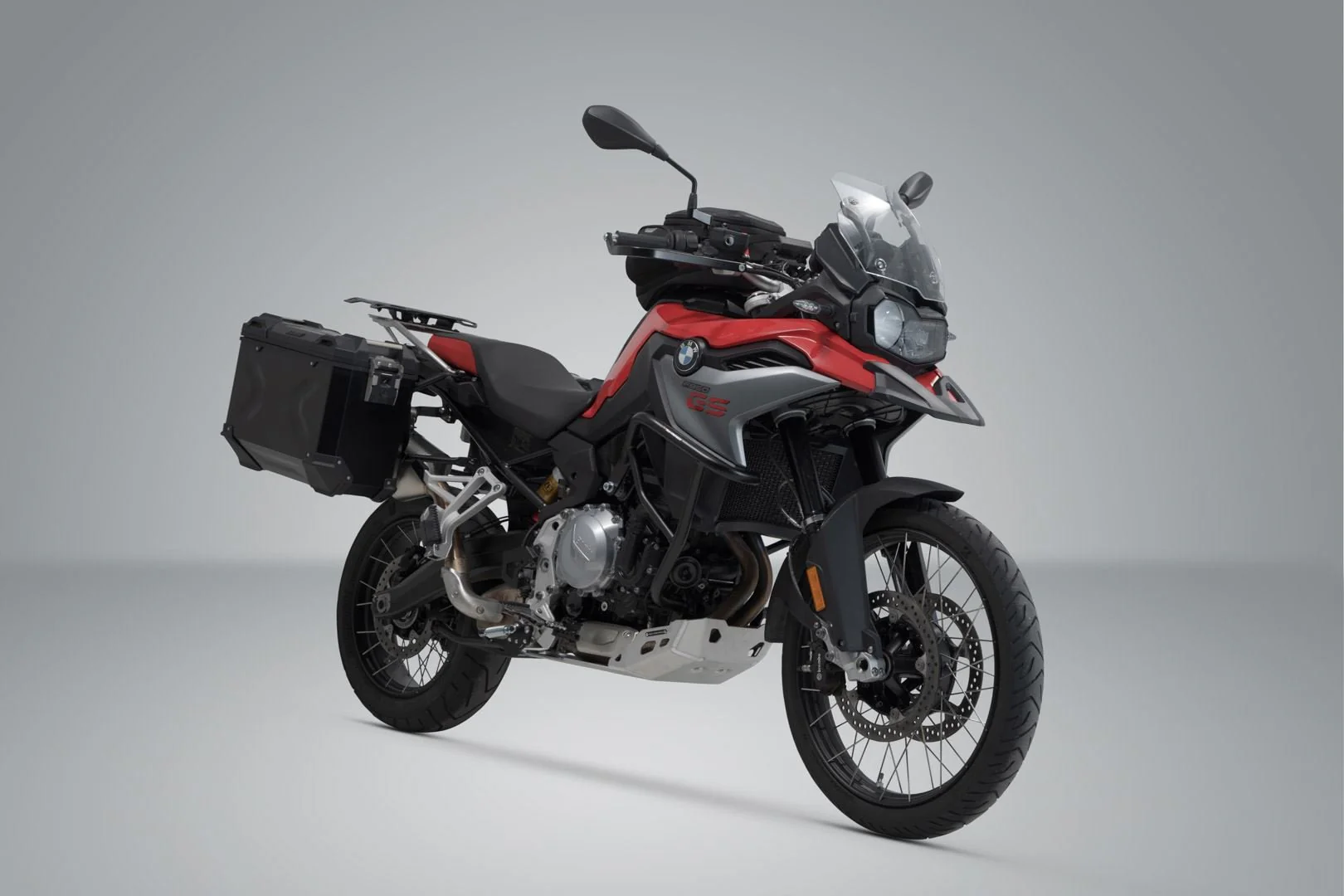 TRAX ADV Aluminium Case System 45/37 litre BMW F750GS, F850GS/Adv (17-) Black - Image 2