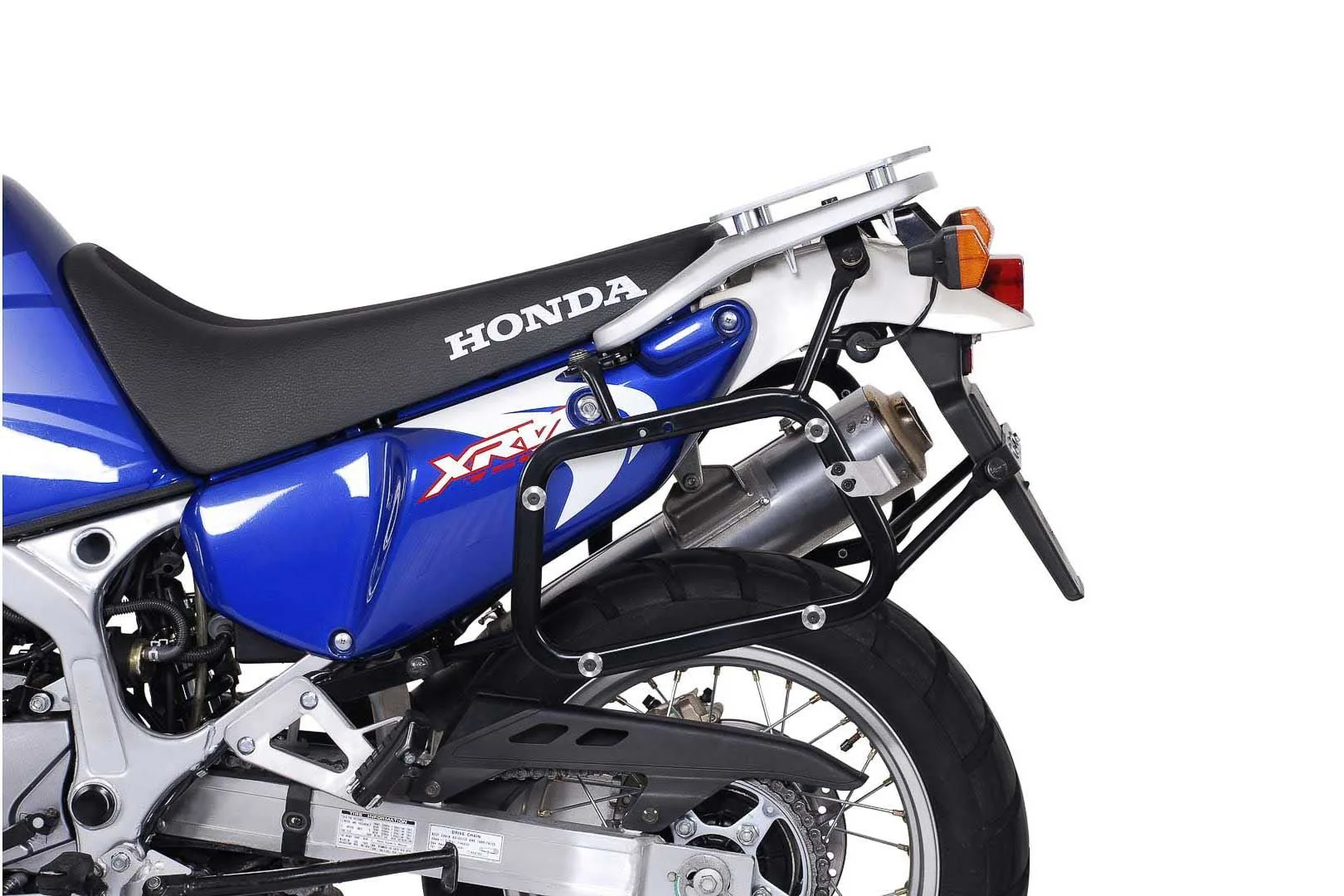 TRAX ADV Aluminium Case System 45/37 litre Honda XRV750 Africa Twin (92-03) Black - Image 2