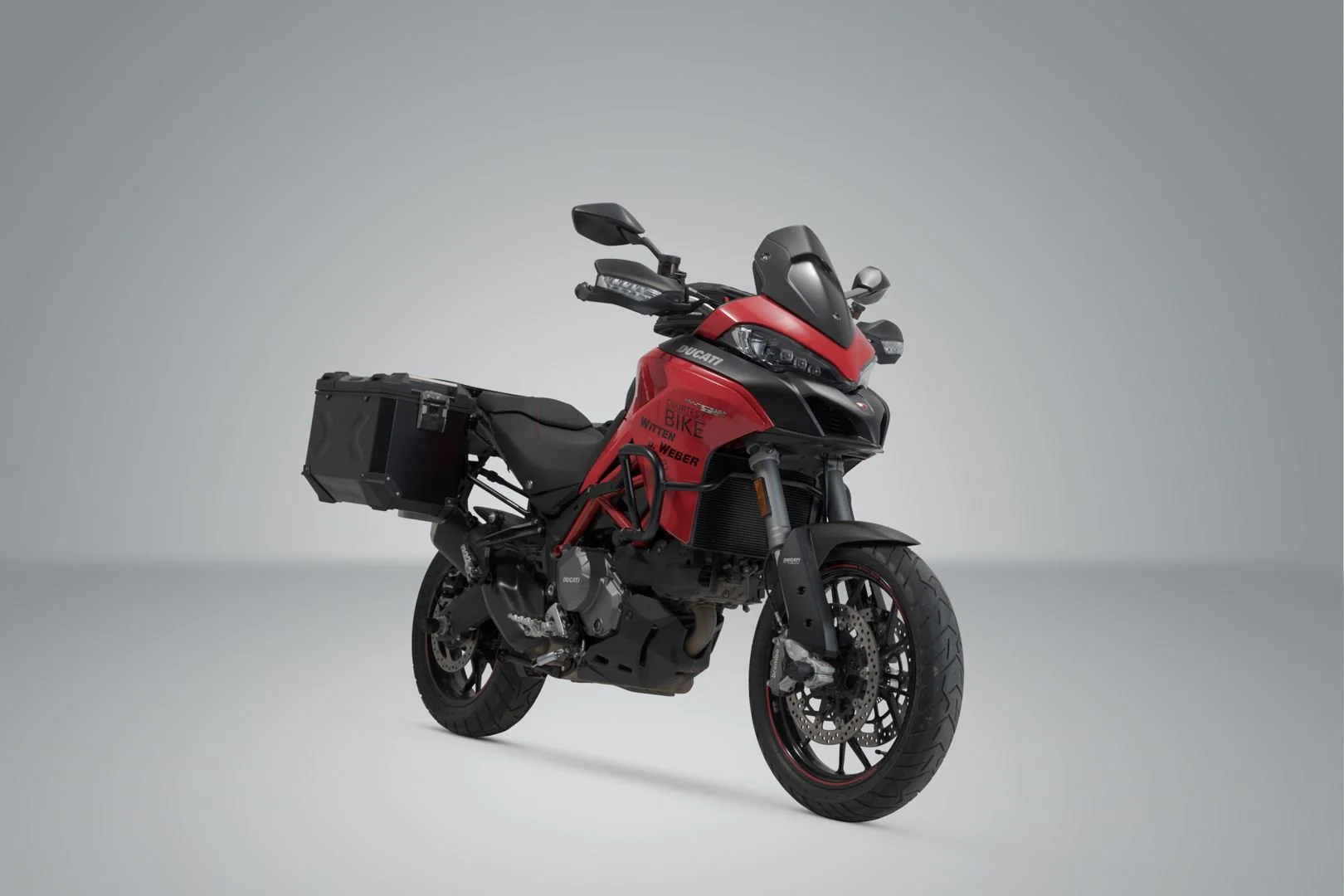 TRAX ADV Aluminium Case System 45/45 litre Ducati Multistrada 1200/1260/950 (15-) Black - Image 2