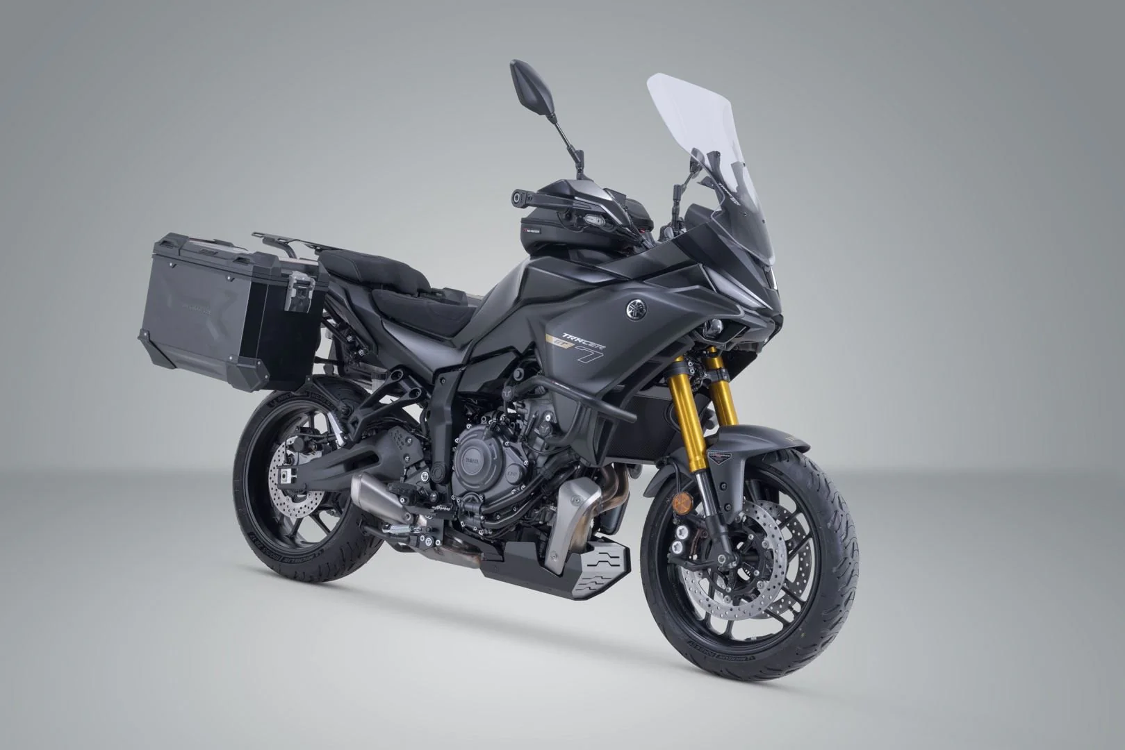 TRAX ADV aluminium case system Black. 45/45 l. Yamaha Tracer 7 / GT (25-). - Image 3