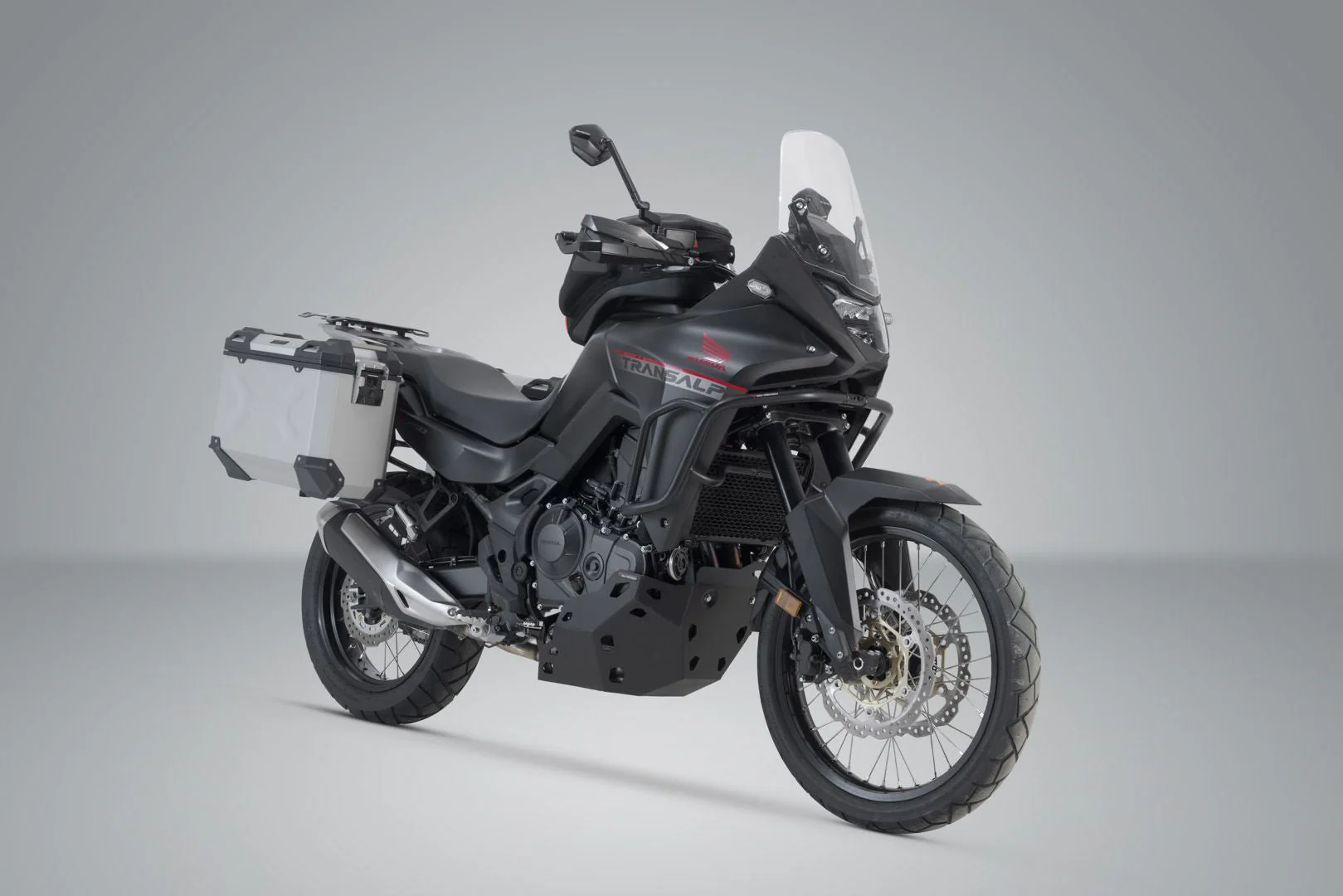 TRAX ADV aluminium case system Honda XL750 Transalp (22-) 37/37 litre Silver - Image 2
