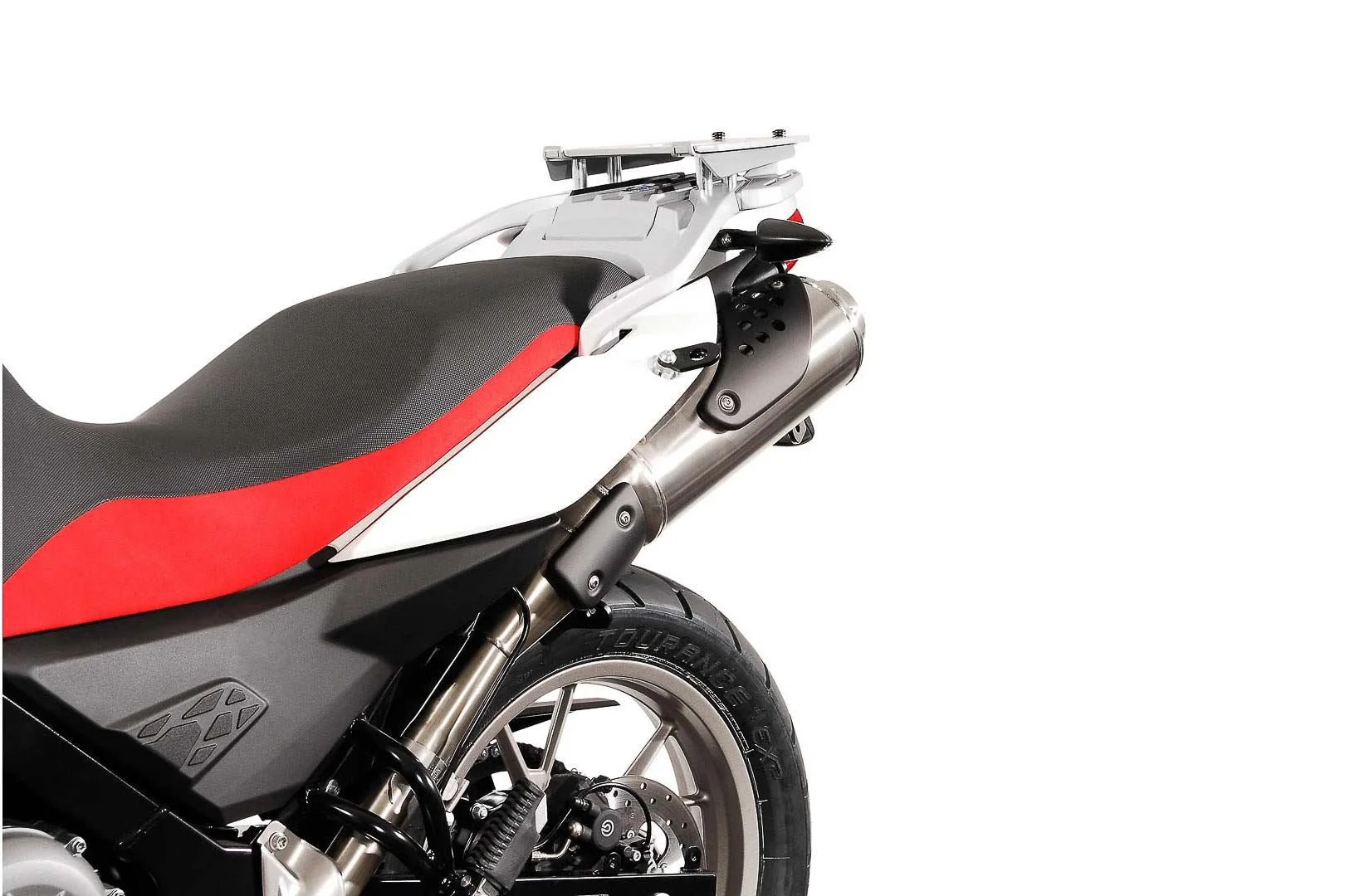 TRAX ADV Aluminium Case System 37/37 litre BMW F650GS (-07) / G 650GS (11-) Silver - Image 3