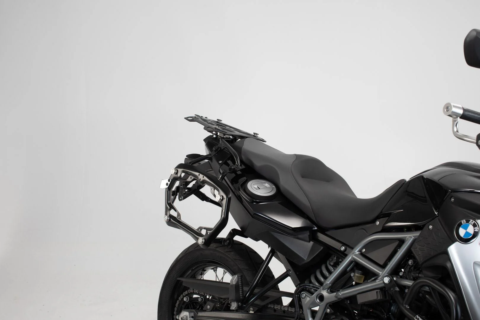 TRAX ADV Aluminium Case System 37/45 litre BMW F 800 / 700 / 650 GS (08-) Silver - Image 2