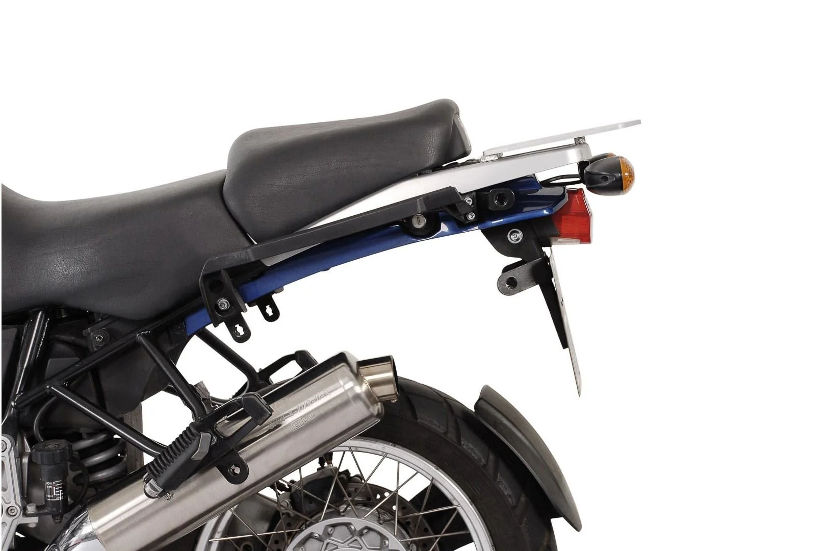 TRAX ADV Aluminium Case System 37/45 litre BMW R 1100 / 1150 GS Silver - Image 3