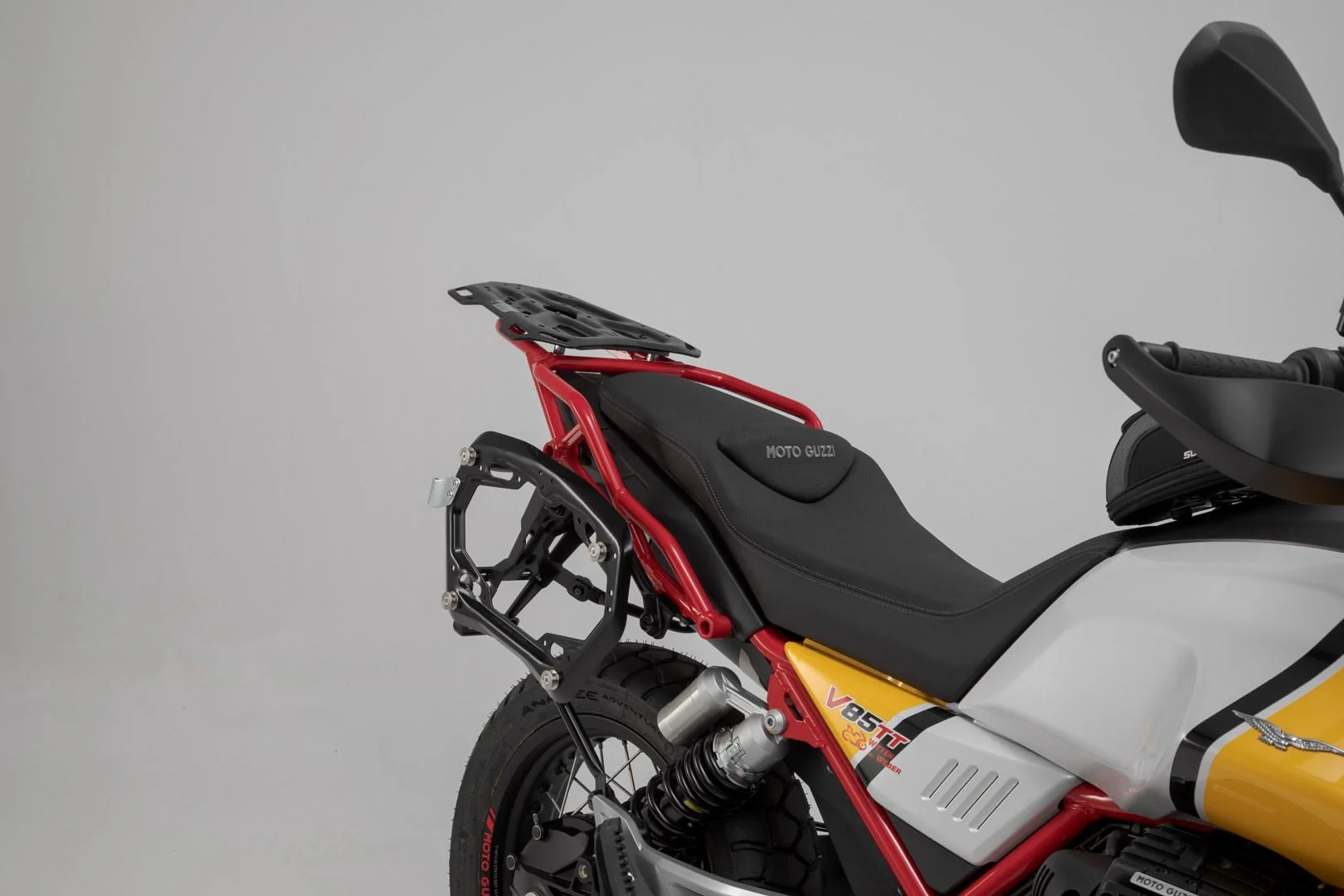 TRAX ADV Aluminium Case System 37/45 litre Moto Guzzi V85 TT (19-) Silver - Image 2