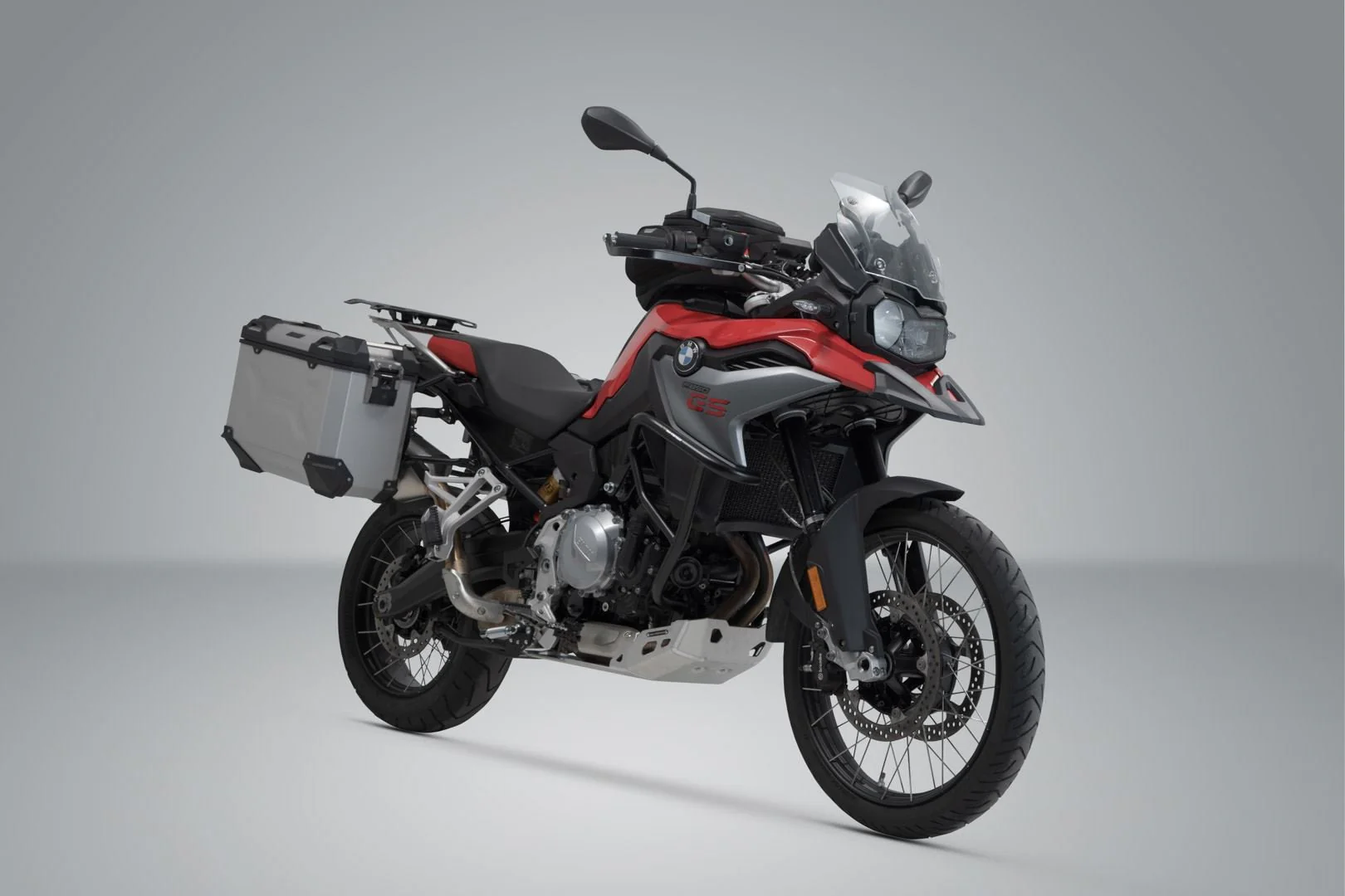 TRAX ADV Aluminium Case System 45/37 litre BMW F750GS, F850GS/Adv (17-) Silver - Image 2