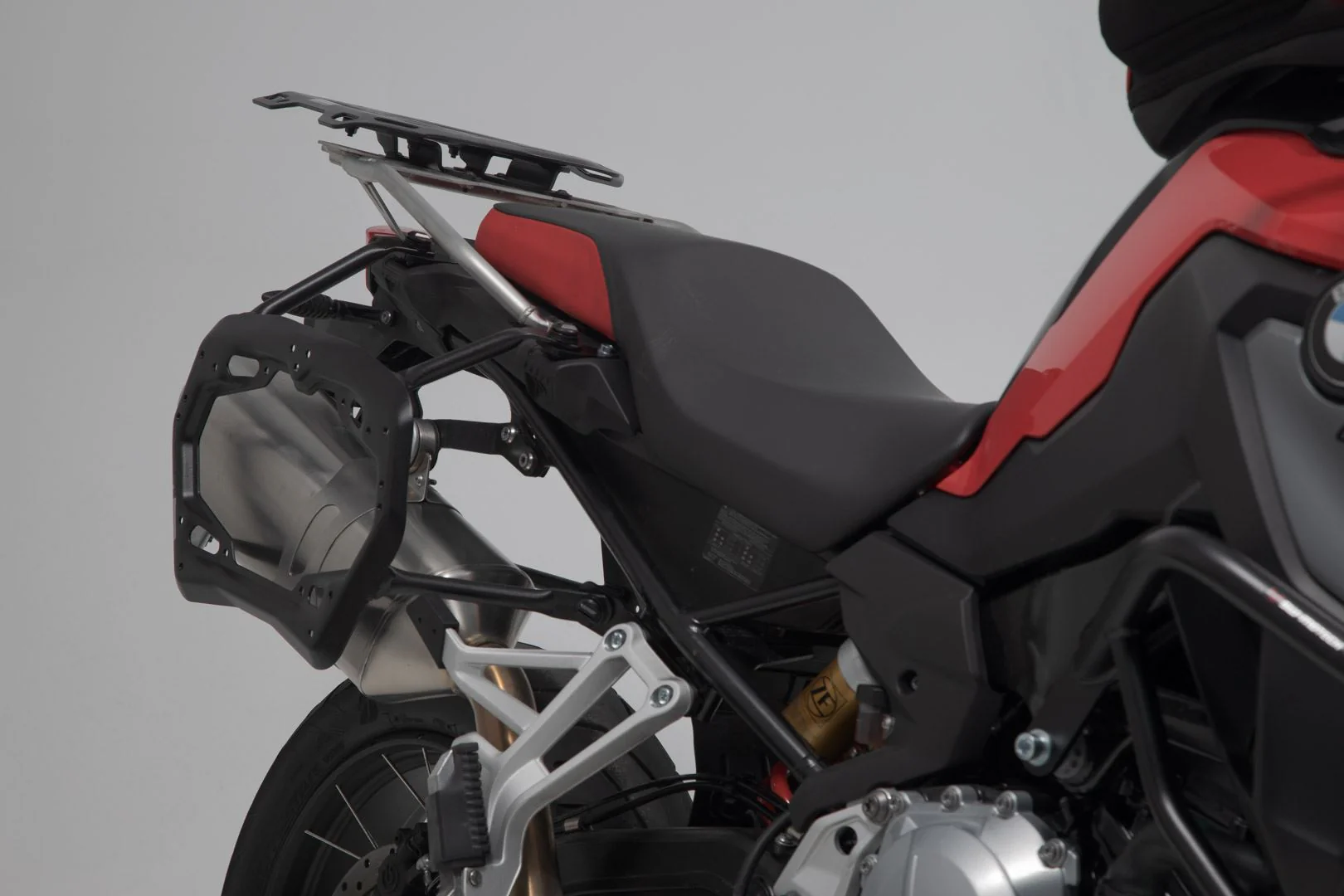 TRAX ADV Aluminium Case System 45/37 litre BMW F750GS, F850GS/Adv (17-) Silver - Image 3