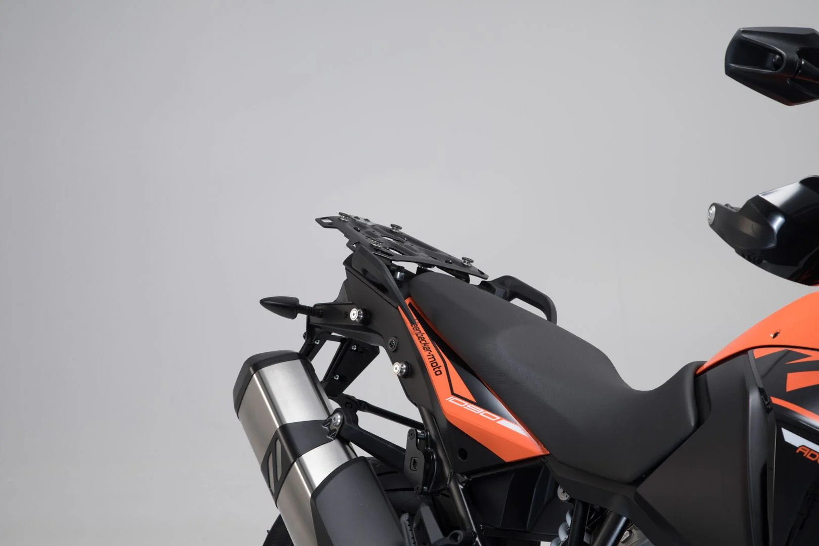TRAX ADV Aluminium Case System 45/37 litre KTM 1050/1090/1190 Adv,1290 SAdv Silver - Image 4