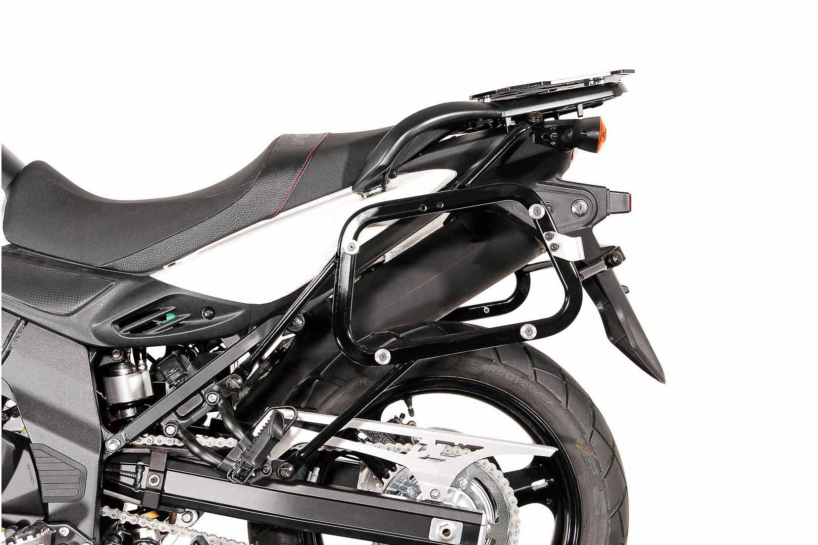 TRAX ADV Aluminium Case System 45/37 litre Suzuki DL 650 V-Strom (11-16) Silver - Image 2