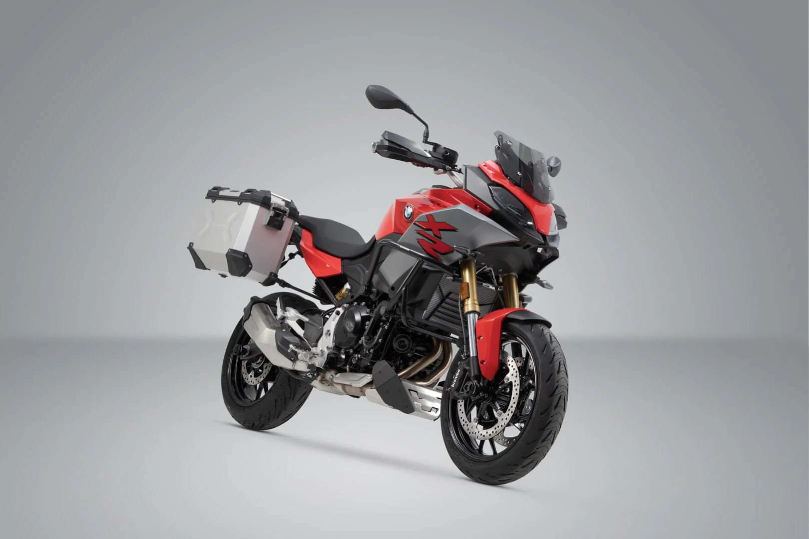 TRAX ADV Aluminium Case System 45/45 litre BMW F 900 R / XR (19-) Silver - Image 2