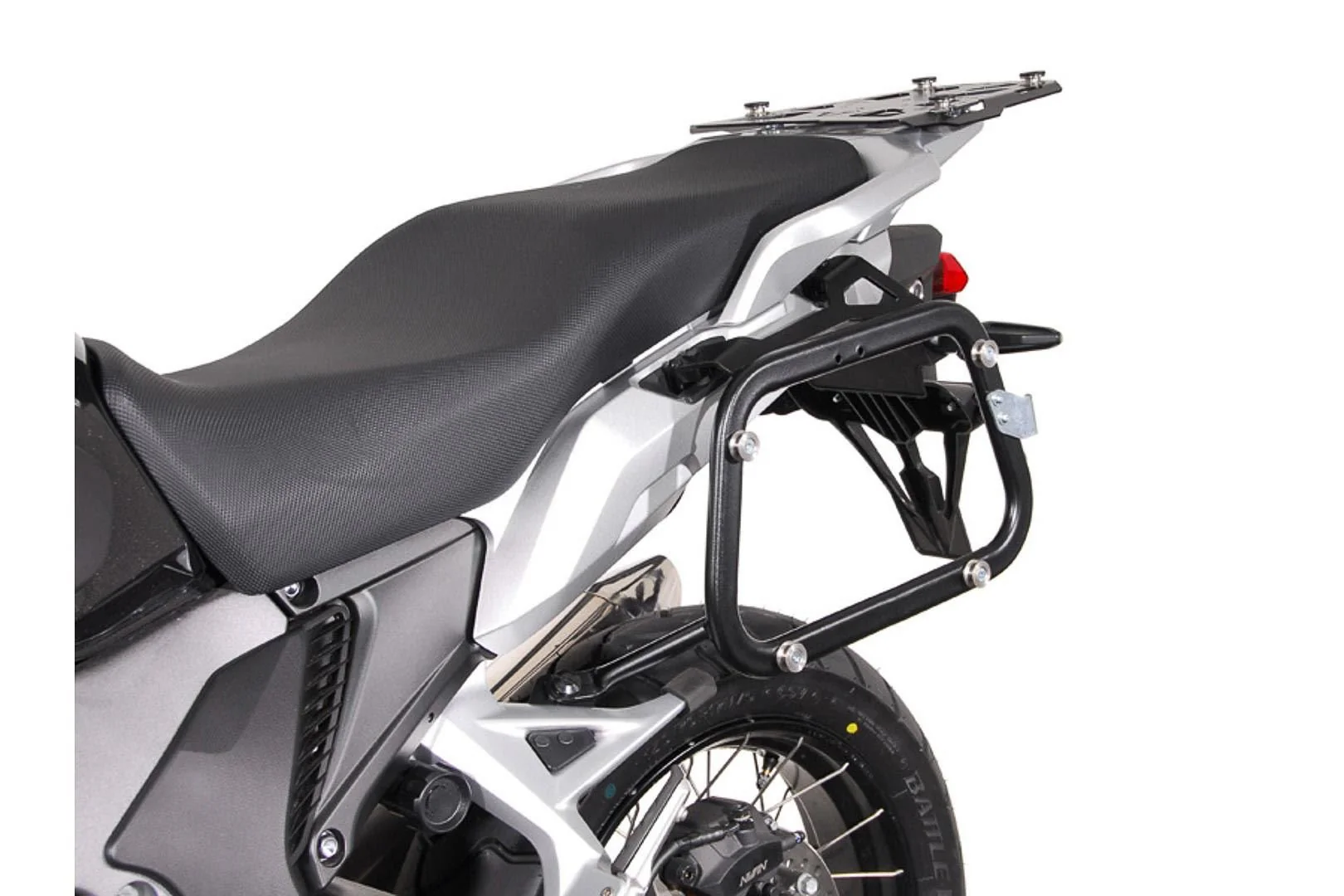 TRAX ADV Aluminium Case System 45/45 litre Honda Crosstourer (11-) Silver - Image 2