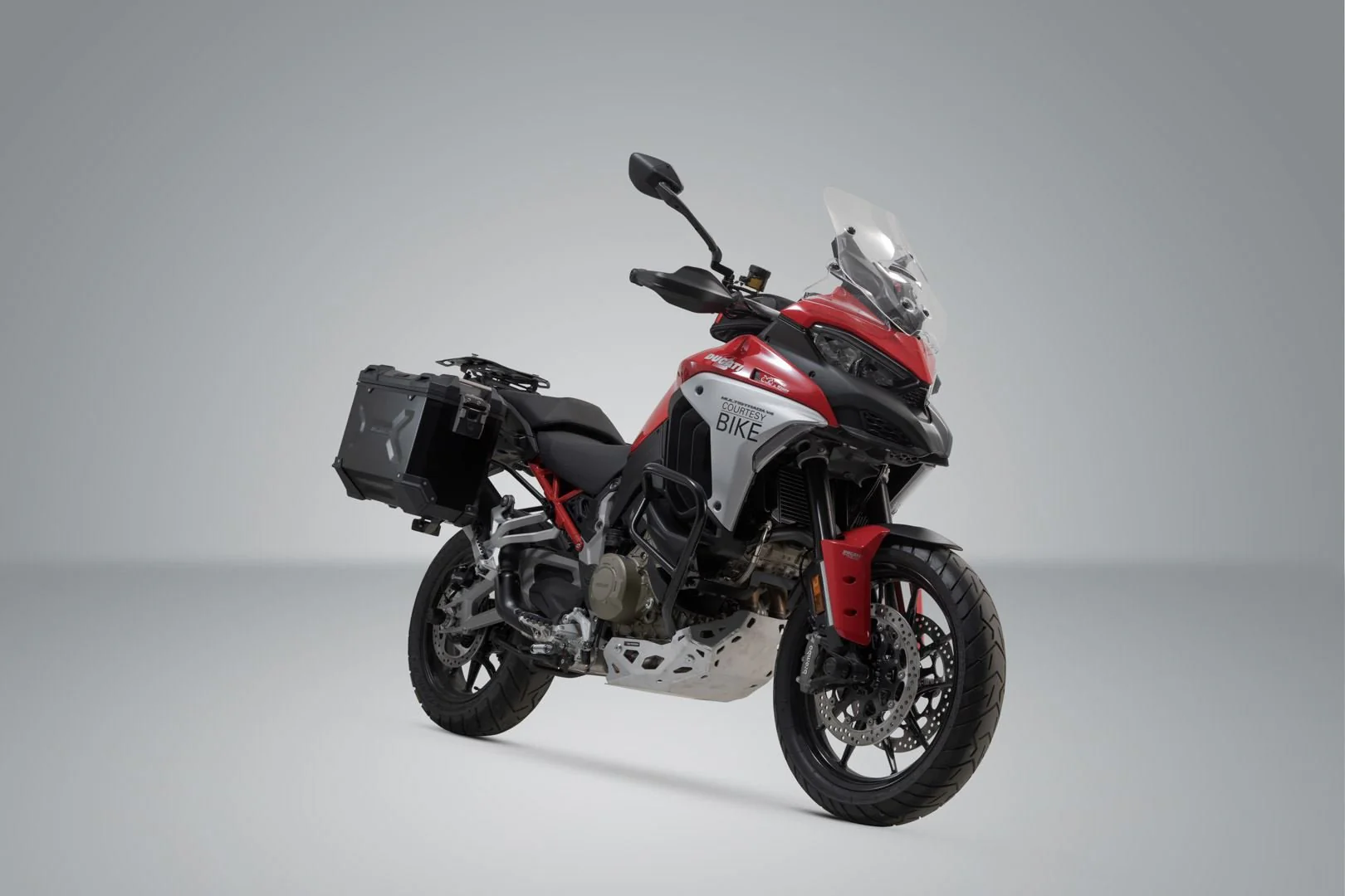 TRAX ADV Aluminum Case System 37/37 liter Ducati Multistrada V4 (20-) Black - Image 2