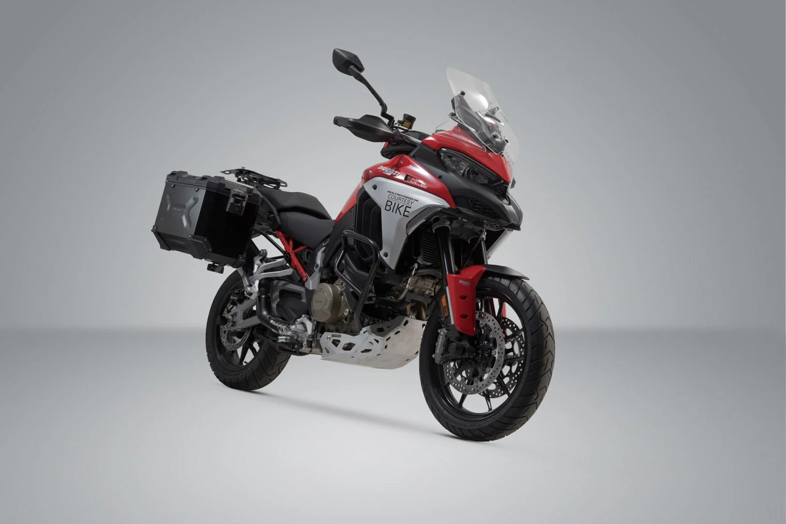 TRAX ADV Aluminum Case System 45/45 liter Ducati Multistrada V4 (20-) Black - Image 2