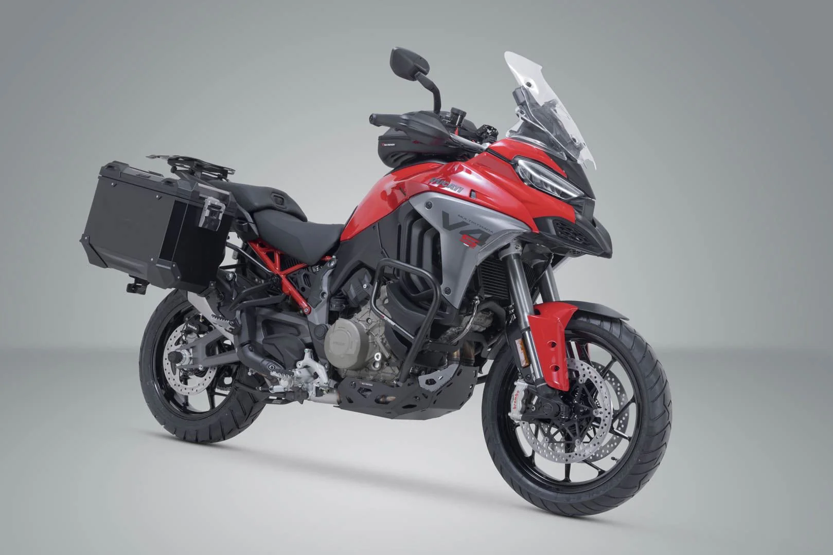 TRAX ADV aluminum case system Black. 45/45 l. Ducati Multistrada V4 (20-). - Image 2