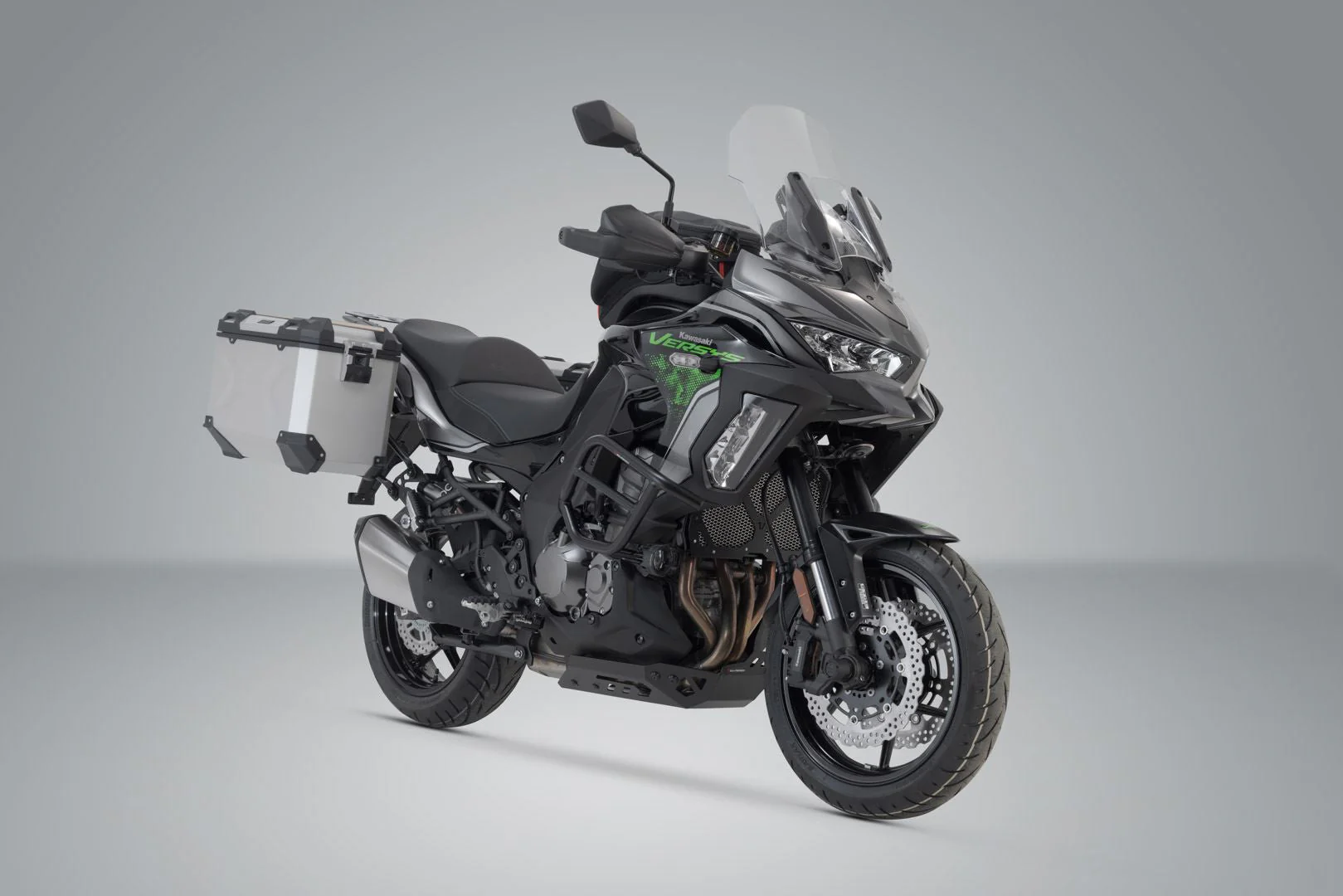 TRAX ADV aluminum case system Silver. 37/37 l. Kawa Versys 1000 / 1000 S (18-). - Image 2