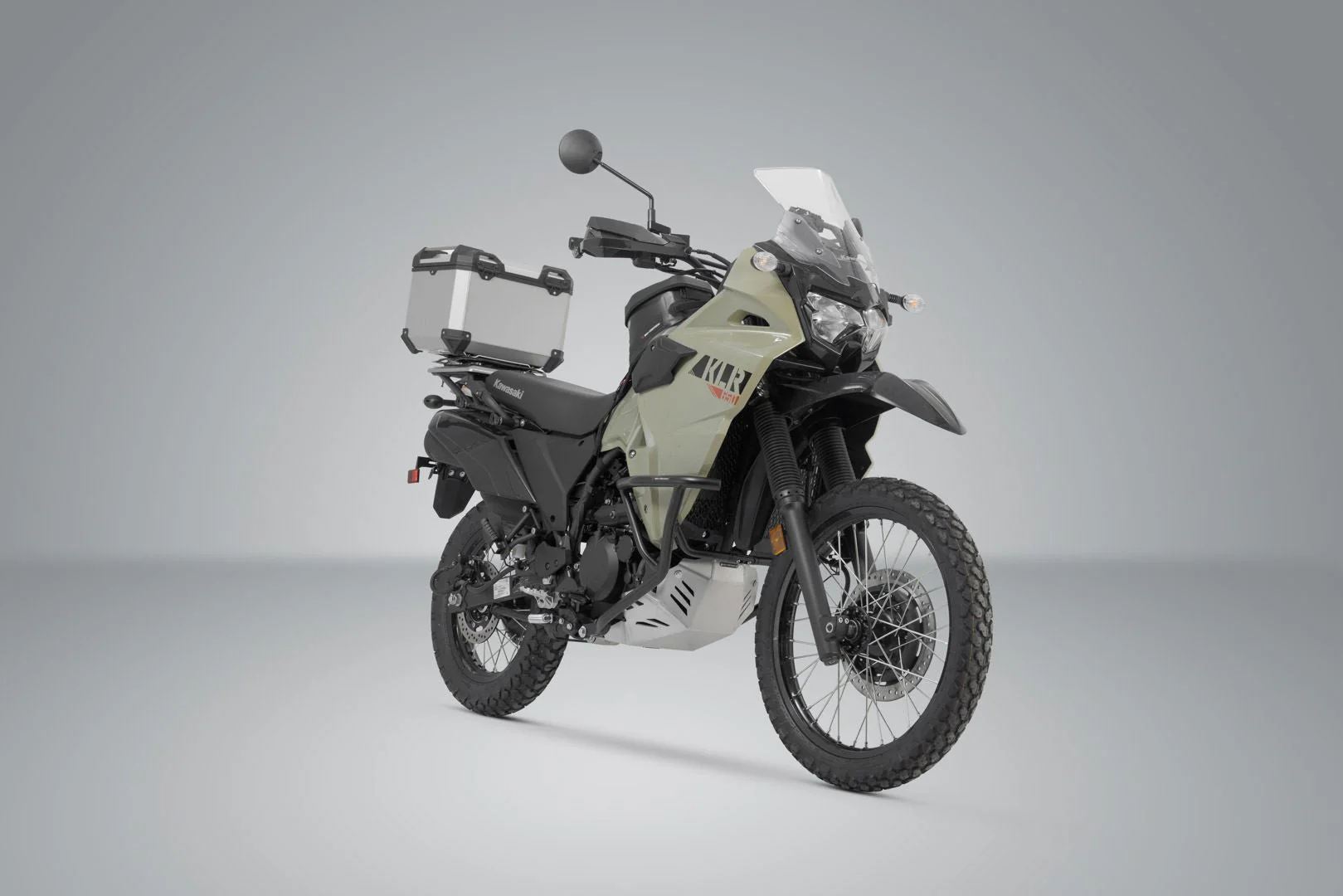 TRAX ADV top case system Kawasaki KLR 650 (22-) Silver - Image 3
