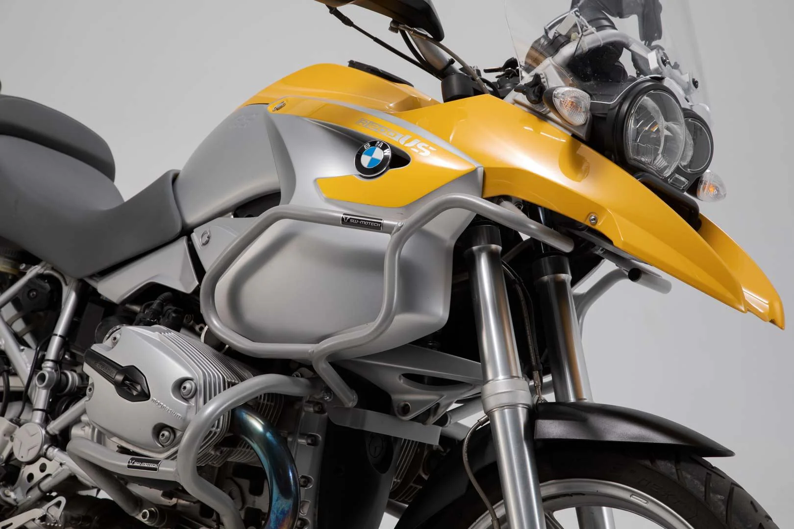Crash bar BMW R1200 GS (04-07) UPPER CRASH BAR With Crash bar only. Black - Image 3