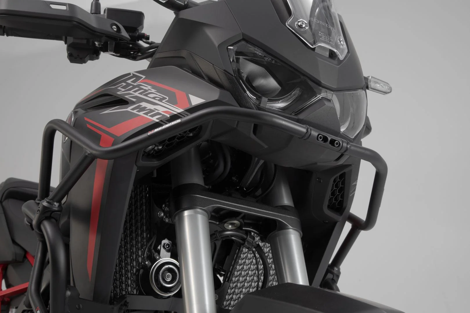 Crash Bar Honda CRF1100L Africa Twin Adv (19-) UPPER CRASH BAR. Black - Image 3
