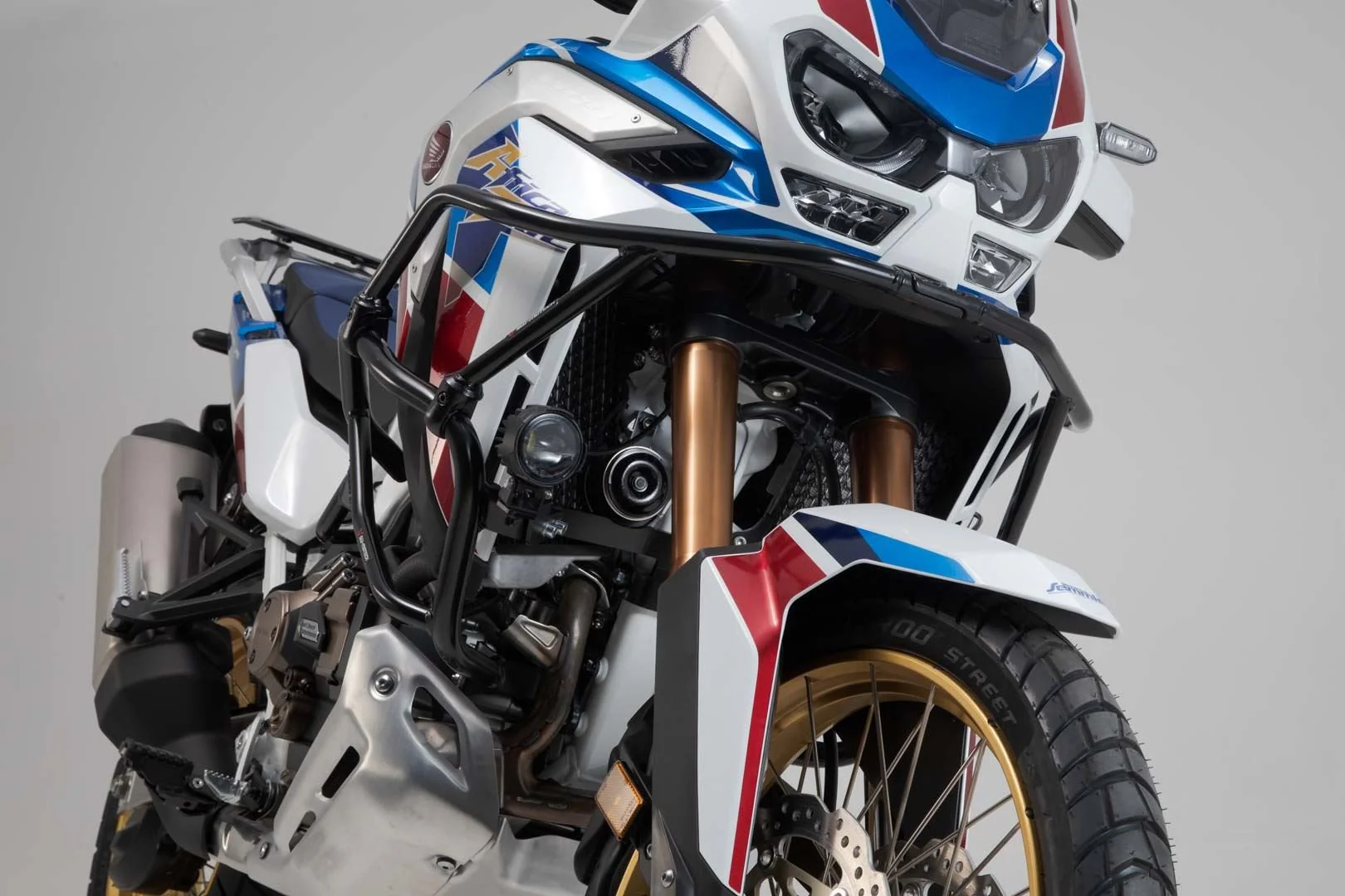 Upper crash bar Black Honda CRF1100L Africa Twin Adv Sp (19-) - Image 3