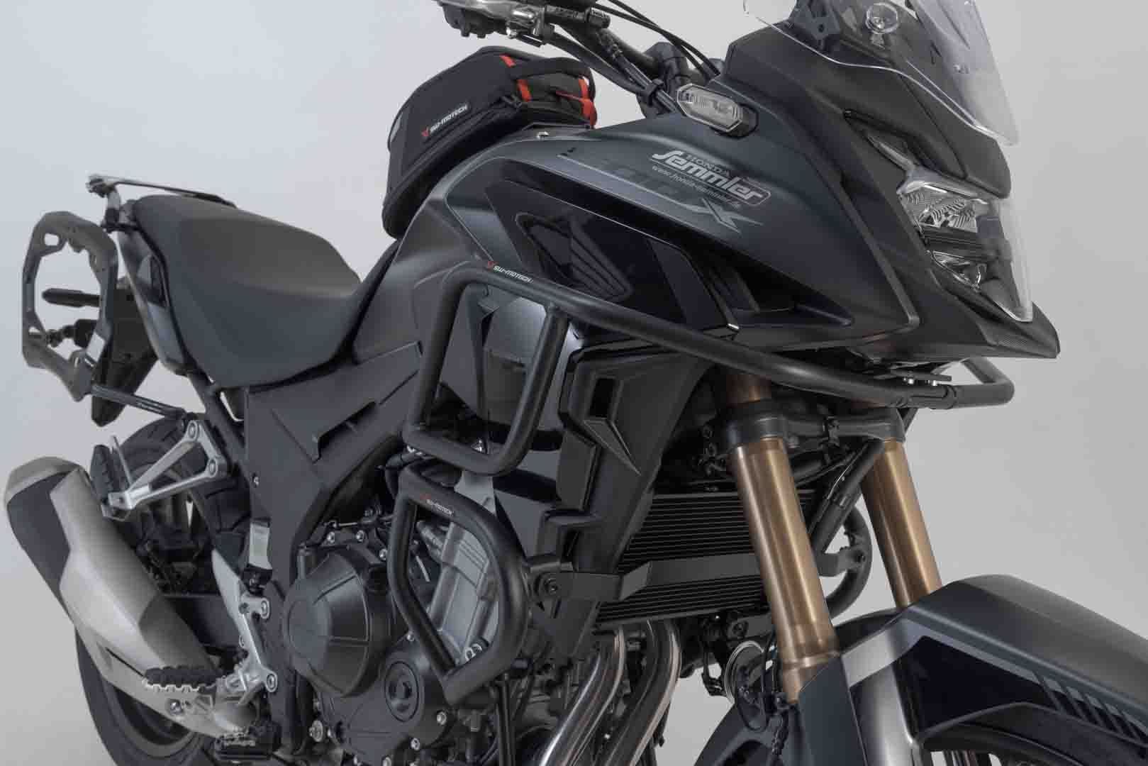 Upper crash bar Honda CB500X (18-) Black - Image 2
