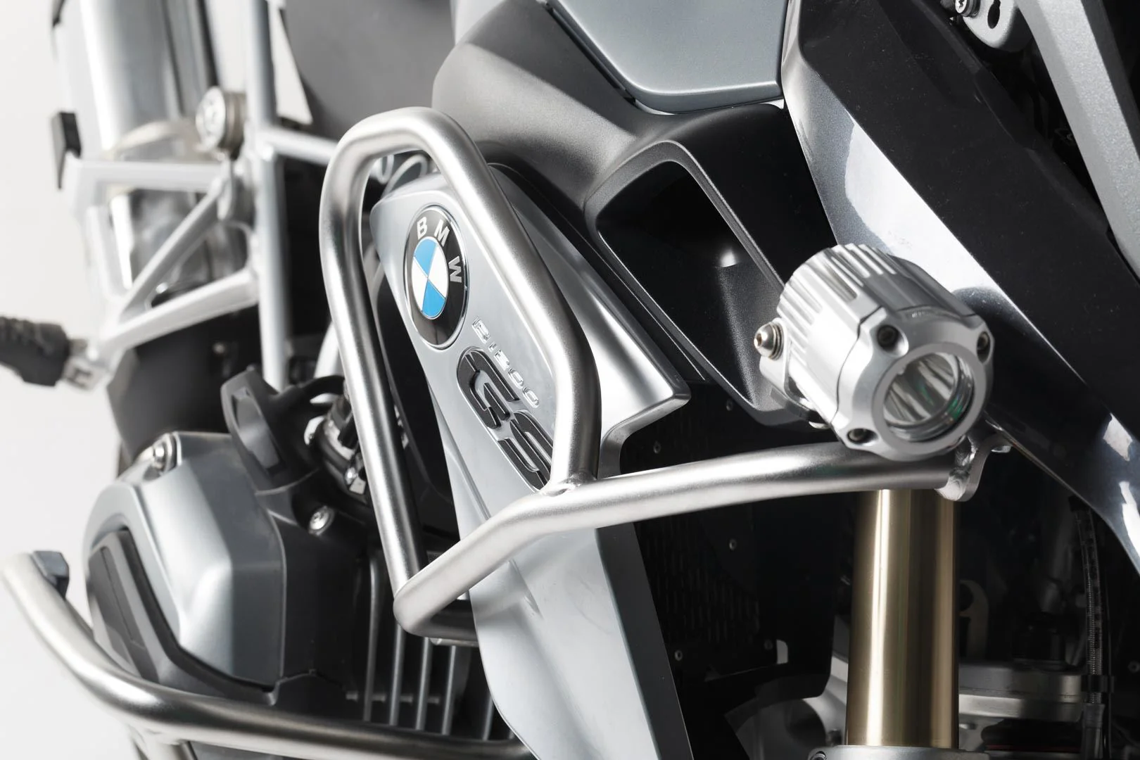 Crash bar BMW R 1200 GS LC (12-16) UPPER CRASH BAR. Silver - Image 3