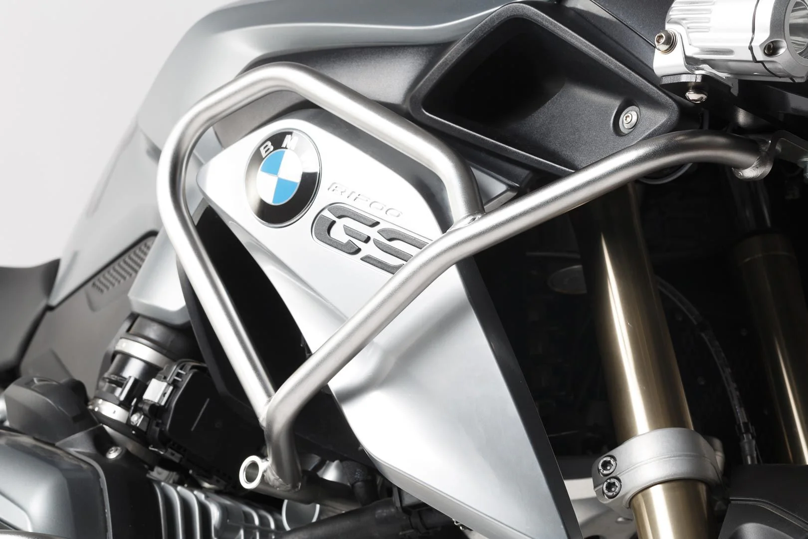 Crash bar BMW R 1200 GS LC (12-16) UPPER CRASH BAR. Silver - Image 4