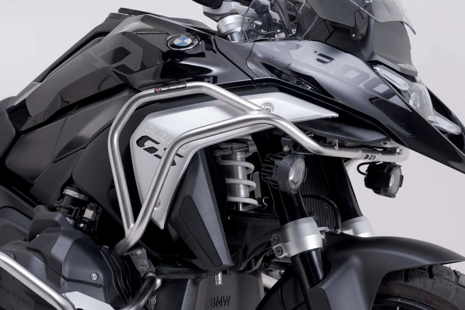Upper crash bar Stainless steel. BMW R 1300 GS (23-). For OEM SBL.