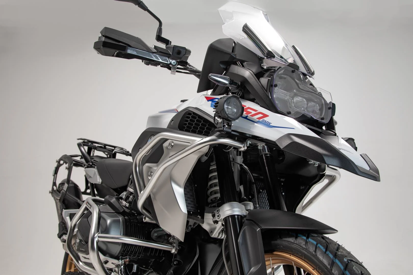 Crash bar BMW R1200GS , R1250GS UPPER CRASH BAR. Silver - Image 2