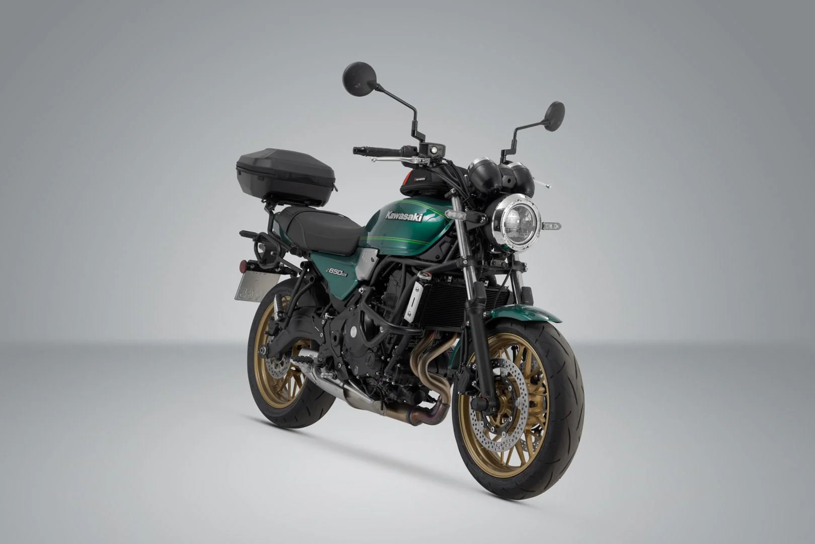 URBAN ABS top case system (22-) Kawasaki Z650RS (21-)/ 50th Anniv Black - Image 2