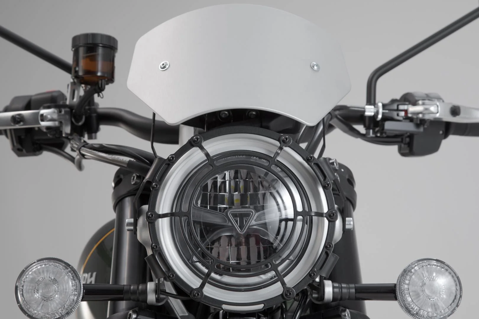 Windscreen Triumph Scrambler 1200 XC / XE (18-). Grey - Image 5